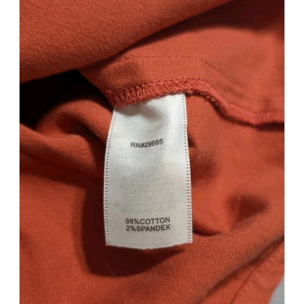 Pendleton Womens Coral Button Front Stretch Canvas Jacket Size L Cotton Spandex - Picture 3 of 6